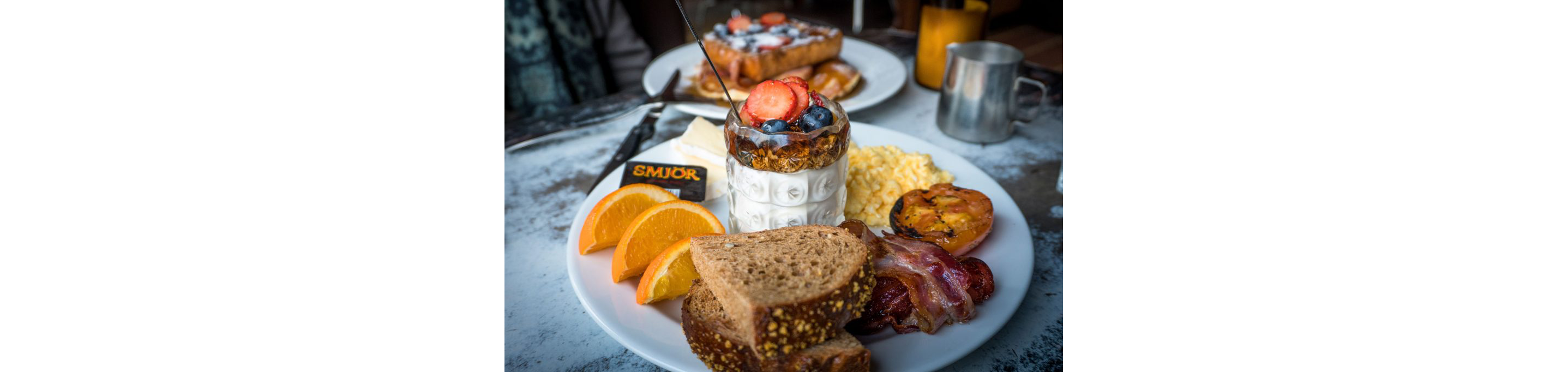 A typical Icelandic breakfast.