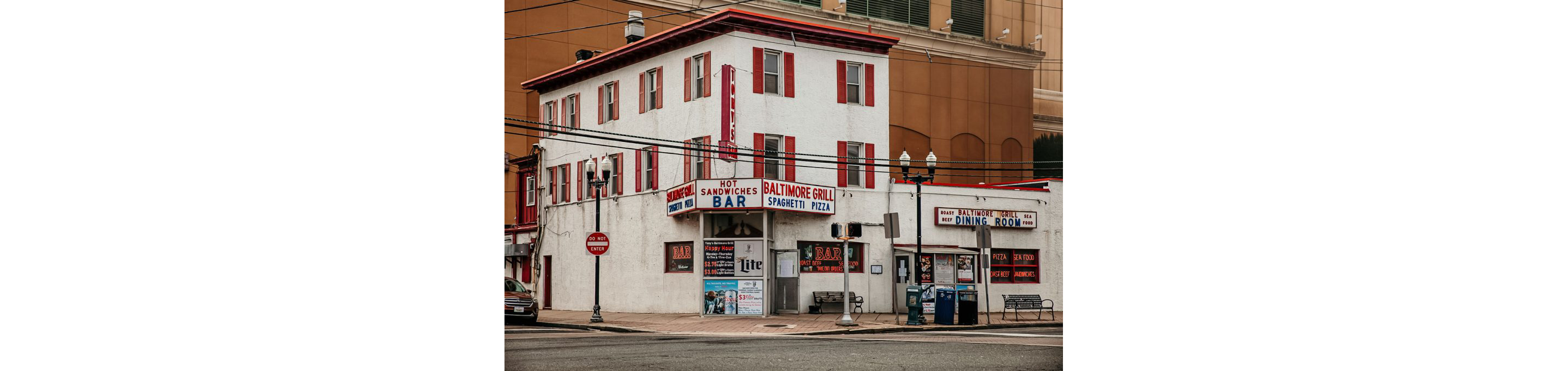 Tony's Baltimore Grill in Atlantic City.