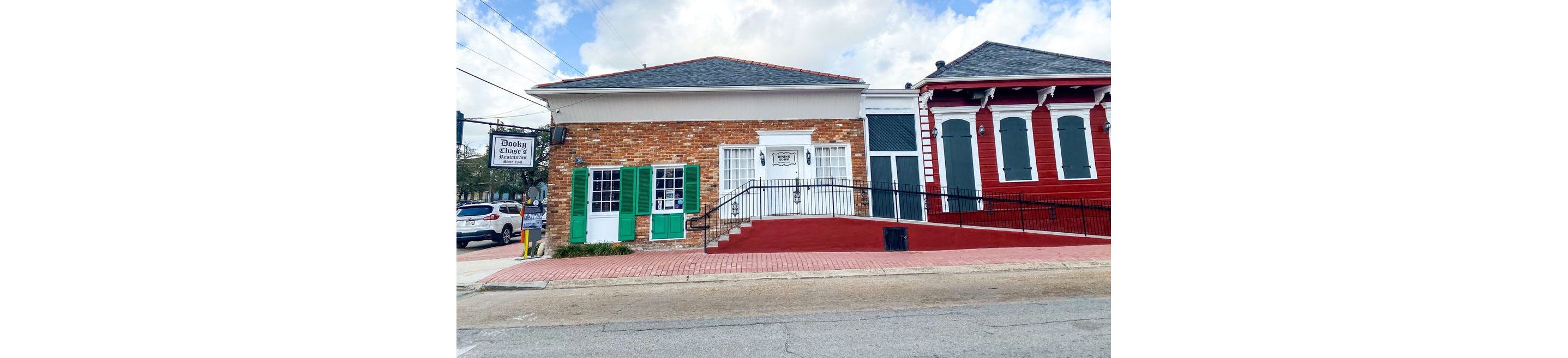 The exterior of Dooky Chase's Restaurant.