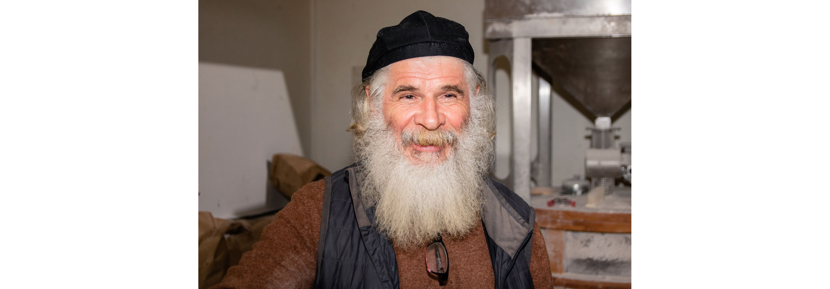 A candid photo of Richard Bourdon.