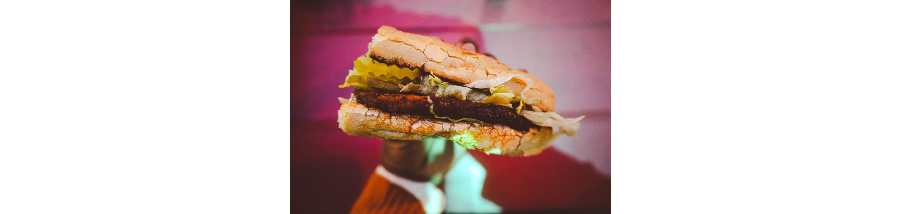 A po'boy sandwich.