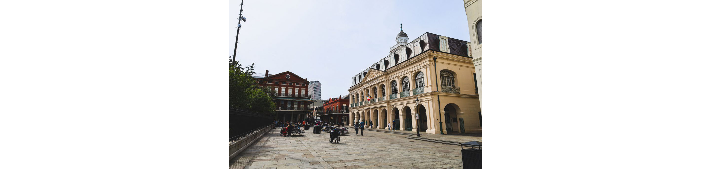 A New Orleans plaza.
