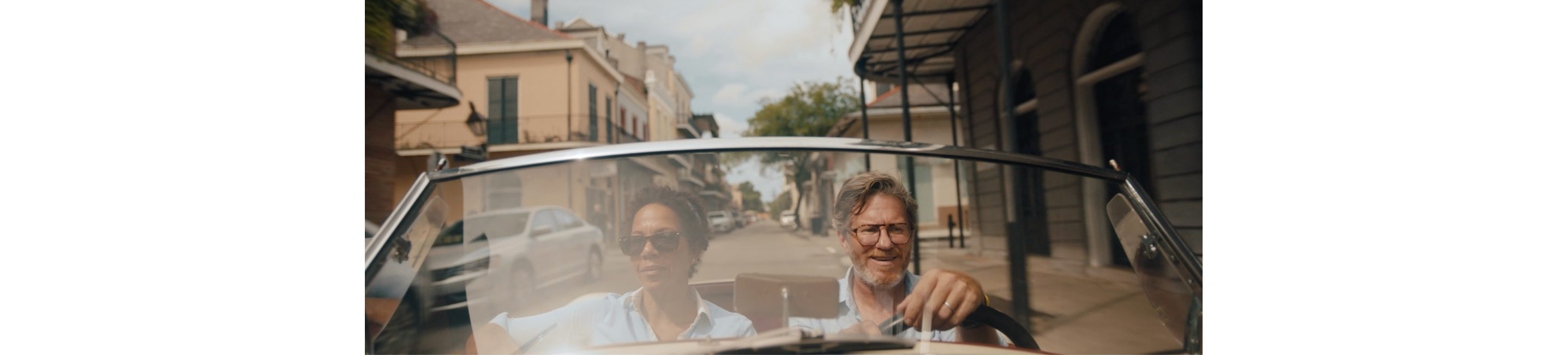 Nina Compton enjoying a joy ride.