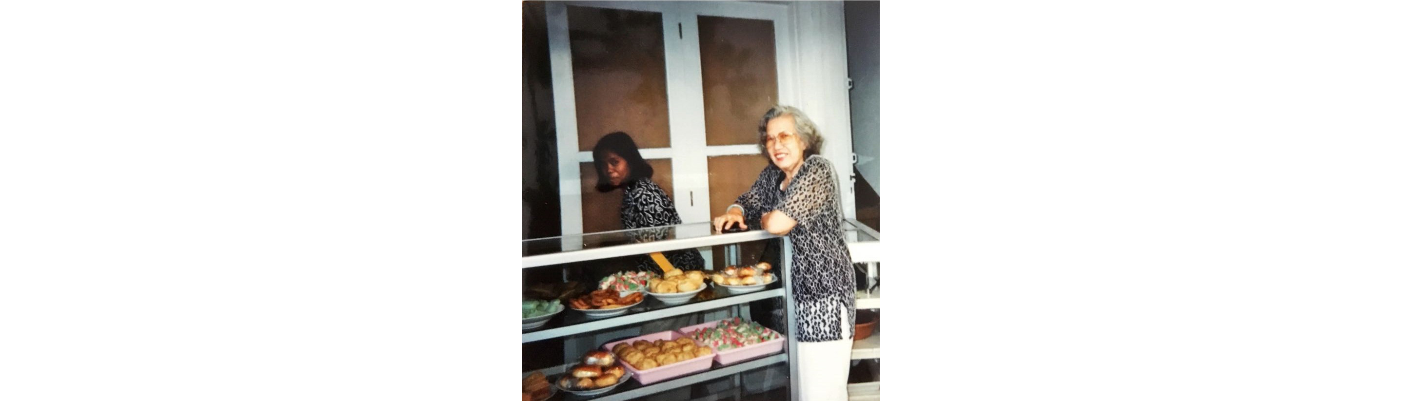 Two women smiling for a photo.