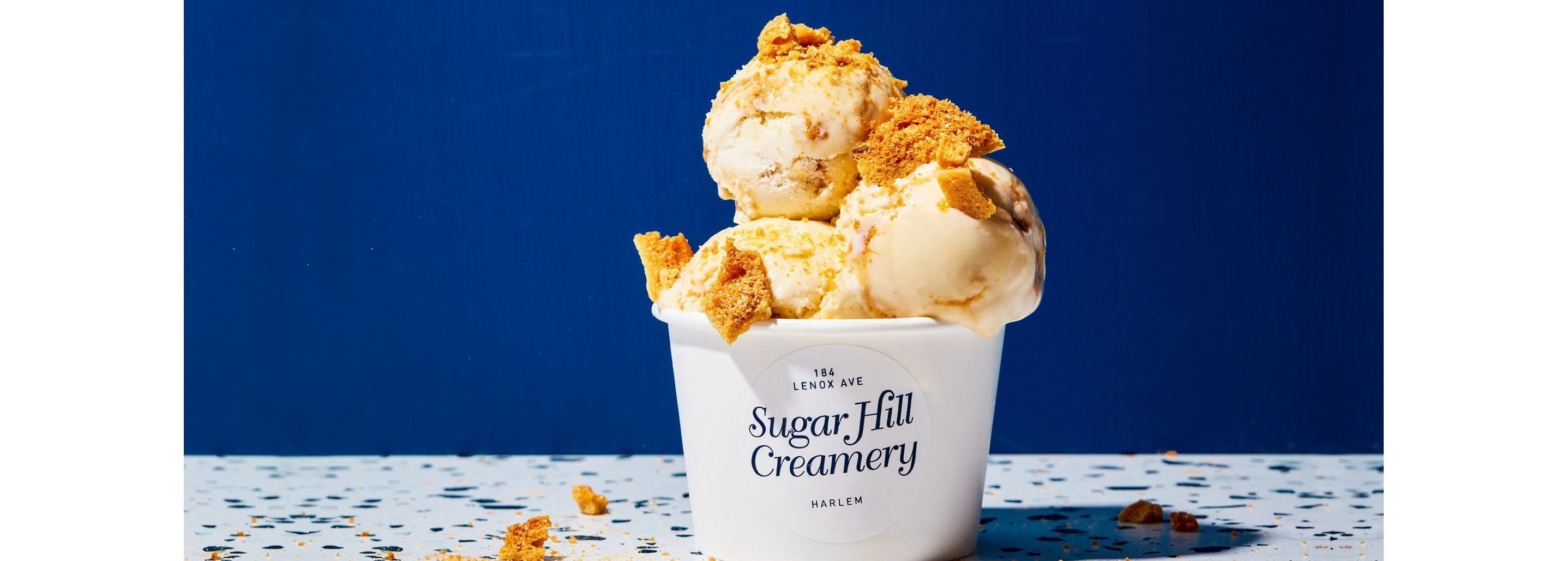 Ice cream from Sugar Hill Creamery.