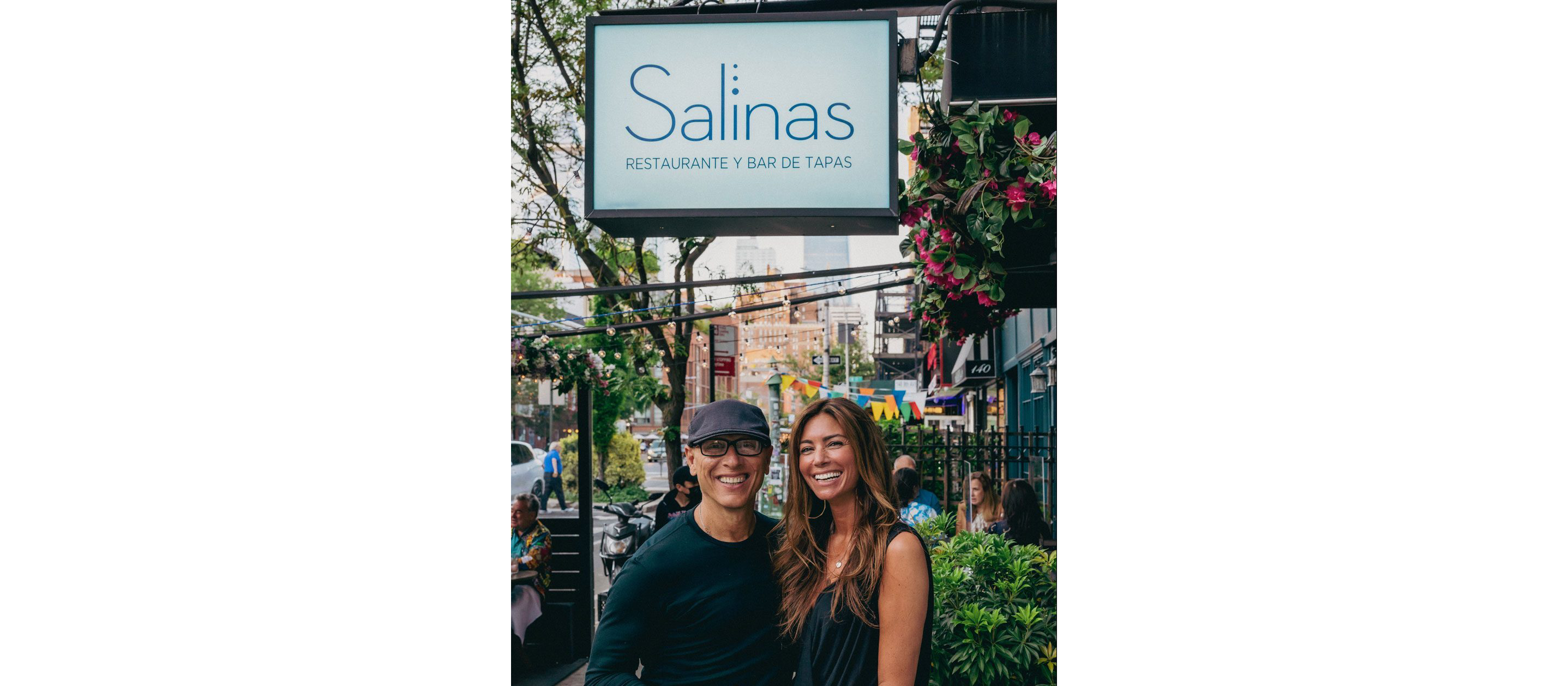 Two people posing for a photo.