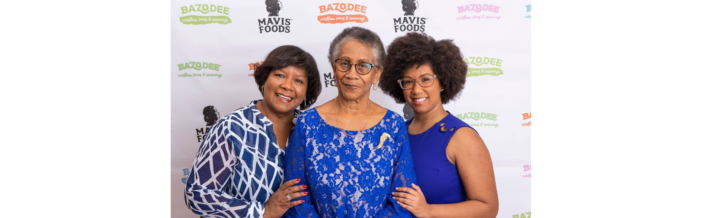 From left to right, Debra Sandler, Auntie Mavis Davis and Debra's daughter.