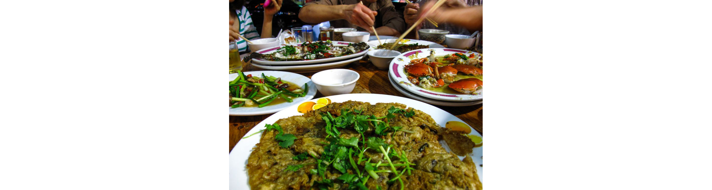 Several dishes of Teochew food.