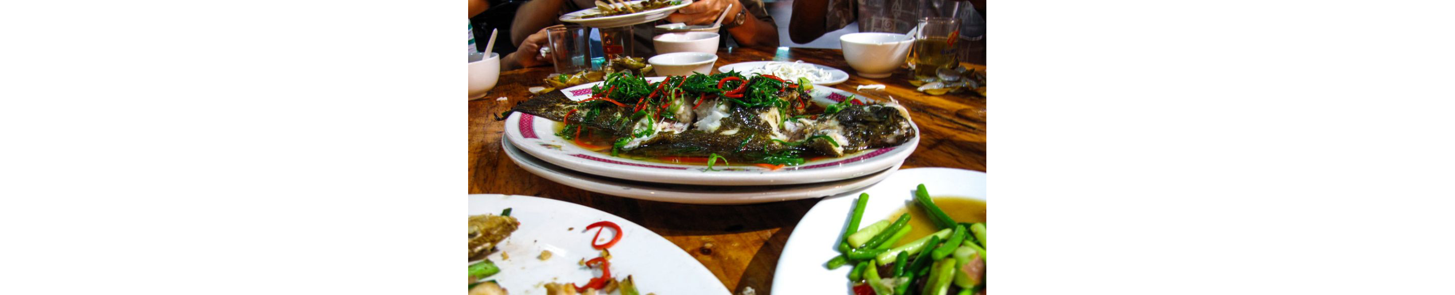 A delicious plate of Teochew food.