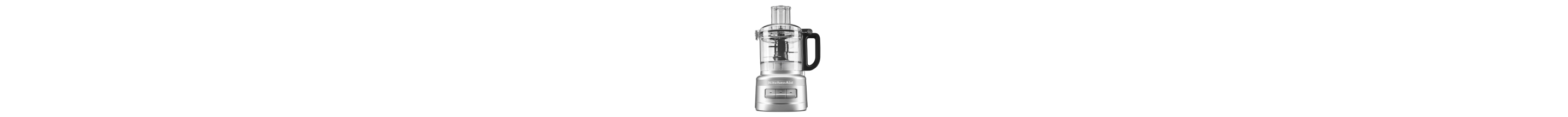 KitchenAid® food processor in silver