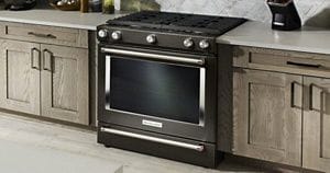 New kitchenaid oven smoking on sale