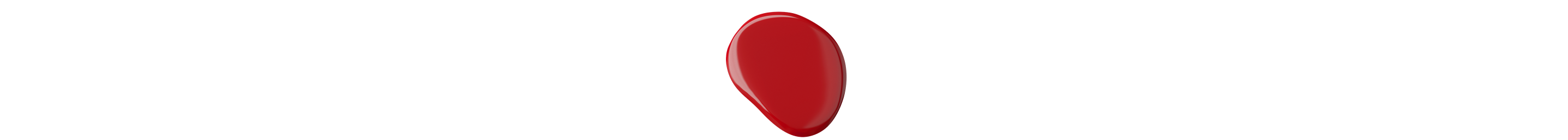 A paint chip featuring the Empire Red color
