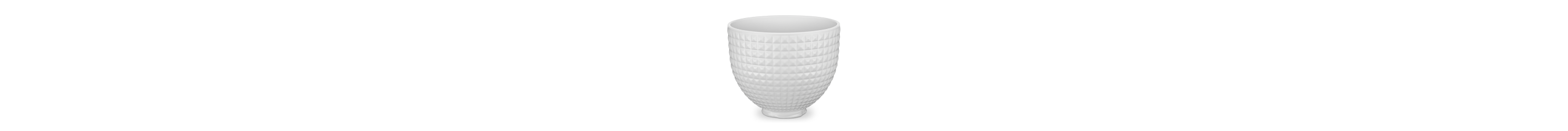 5 Quart Studded Ceramic Bowl.