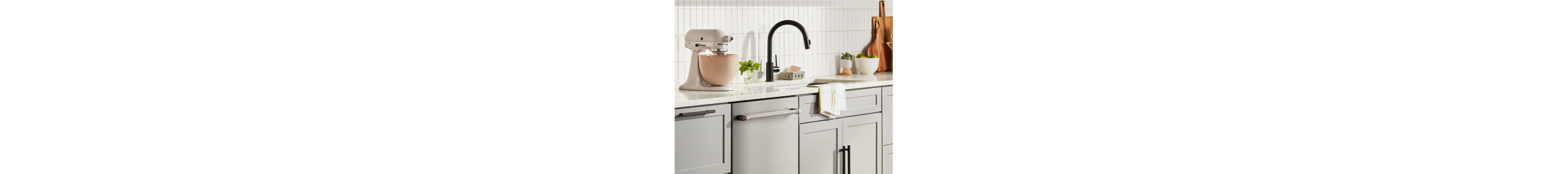 View of kitchen sink