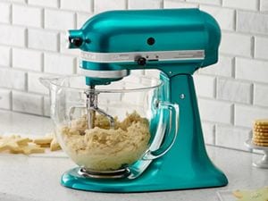 Kitchenaid glass deals mixing bowl