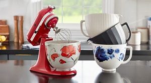 Glass mixing bowl for sales kitchenaid mixer