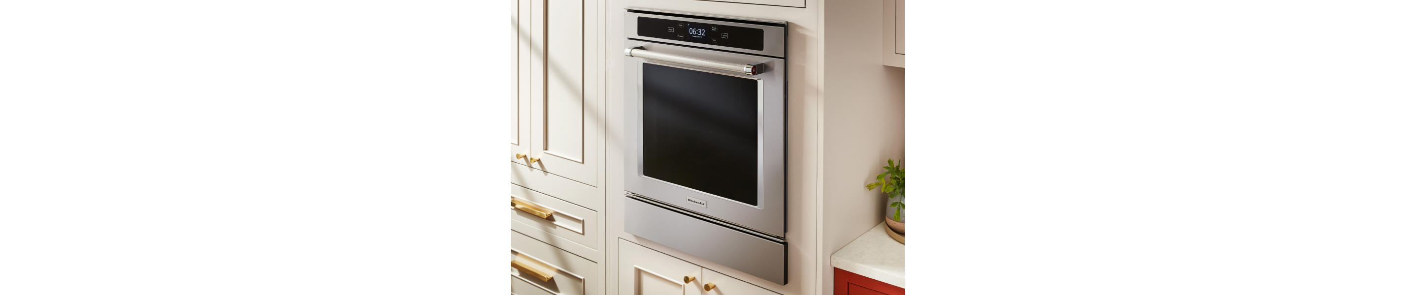 An oven door