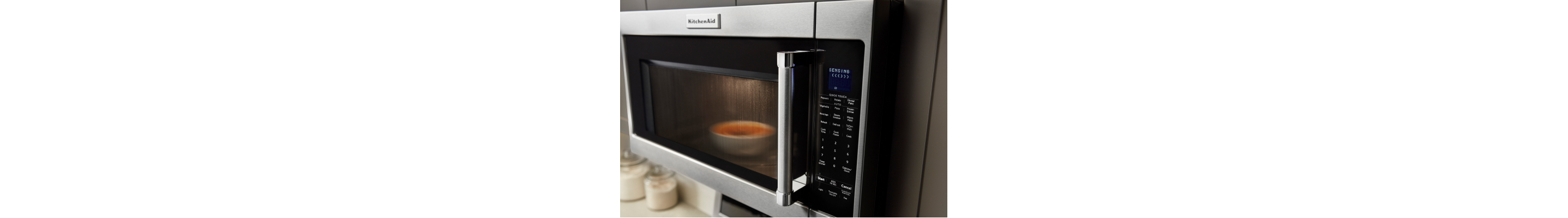 KitchenAid® stainless steel microwave