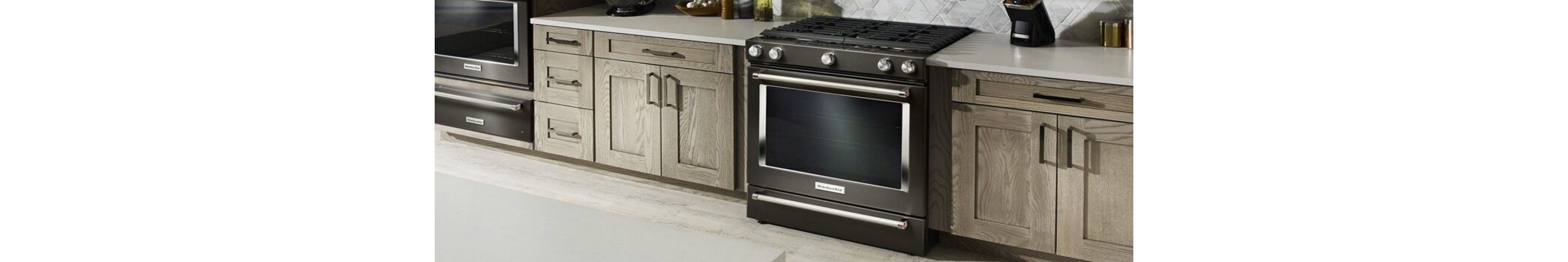 New kitchenaid top oven smoking