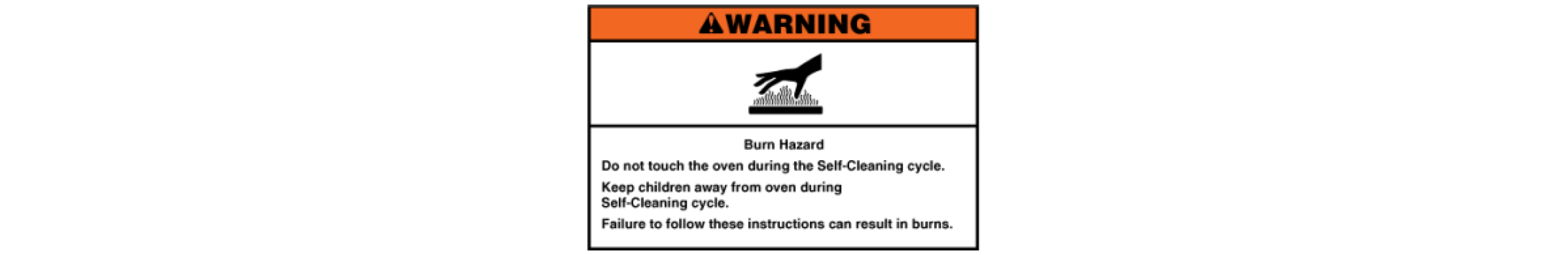 Warning: Burn Hazard