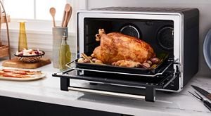 Cook steak toaster oven store