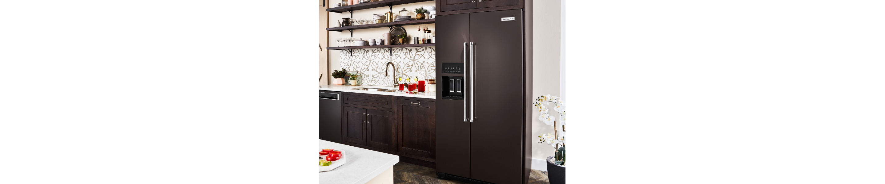 A KitchenAid® refrigerator