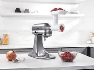 Homemade top meat mixer