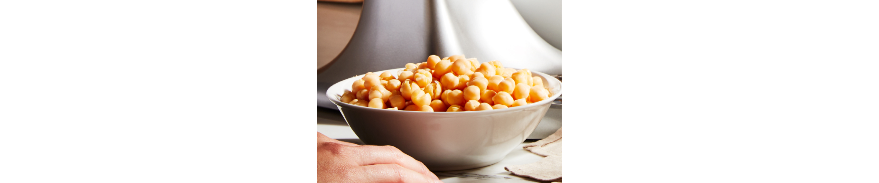 Chickpeas in a bowl