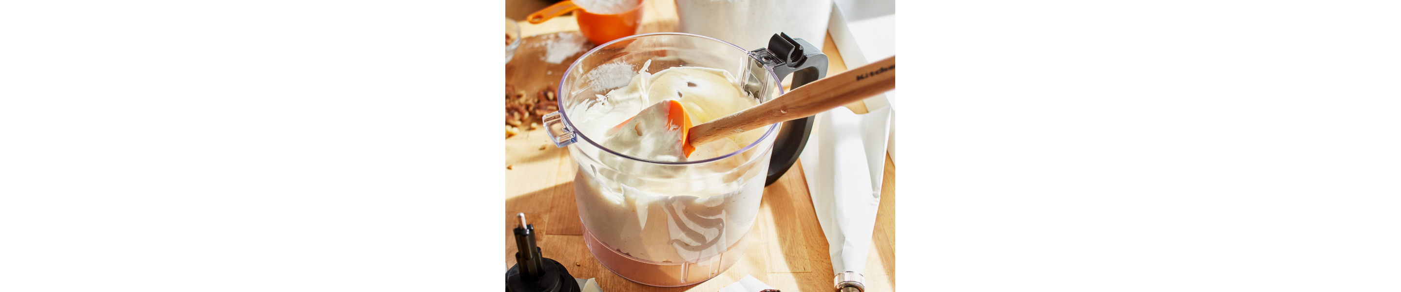 Greek yogurt in a KitchenAid® blender