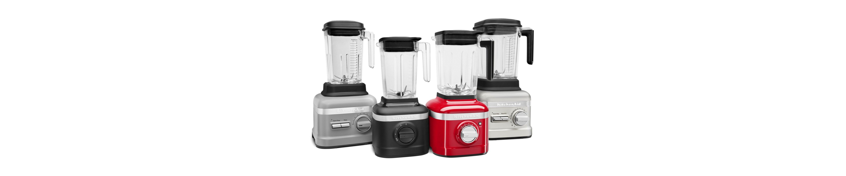 An assembly of KitchenAid® blenders