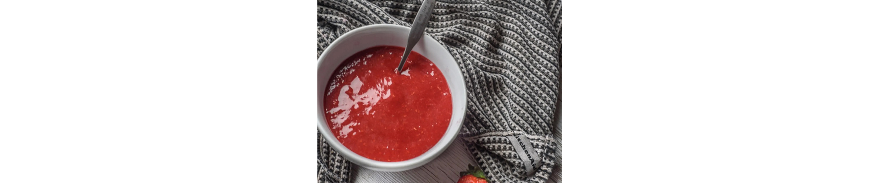 Strawberry raspberry sauce