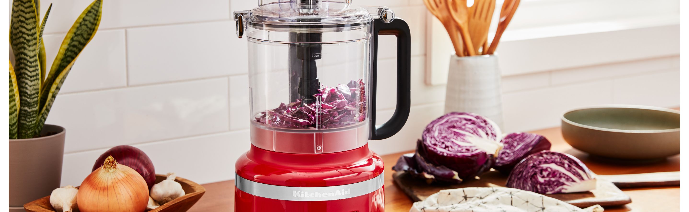 How to slice cabbage in a food processor