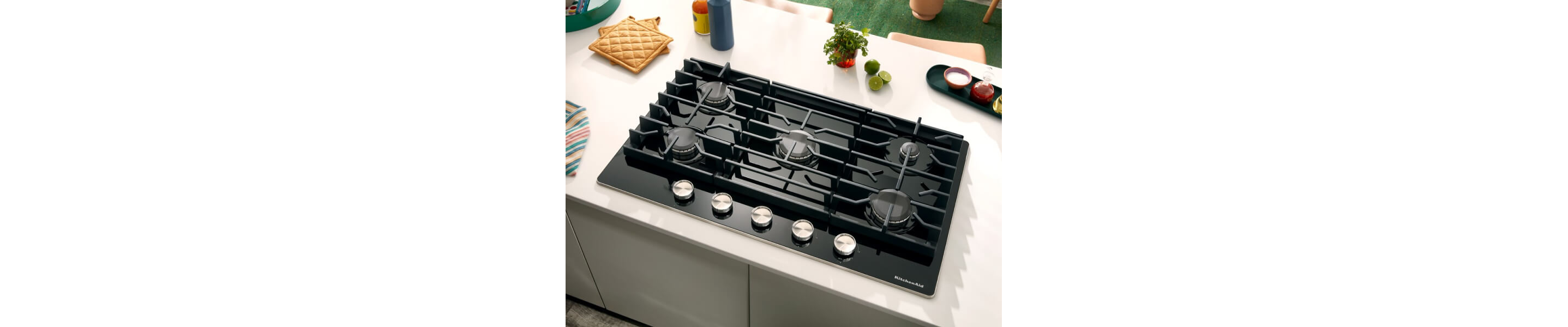 A KitchenAid® cooktop