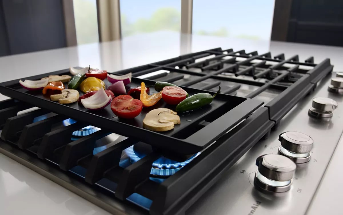 what temp to cook grilled cheese on griddle