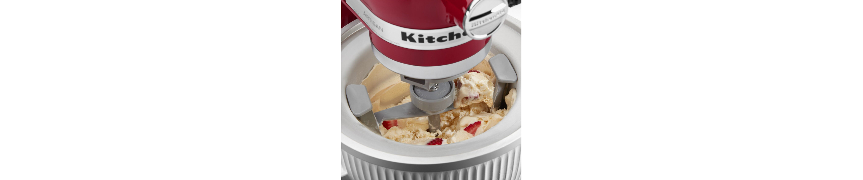 KitchenAid® Stand Mixer with Ice Cream Maker Attachment