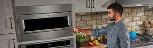 Microwave kitchenaid shop