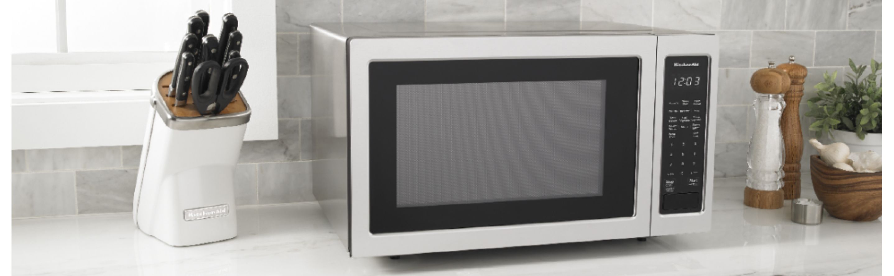 KitchenAid® countertop microwave