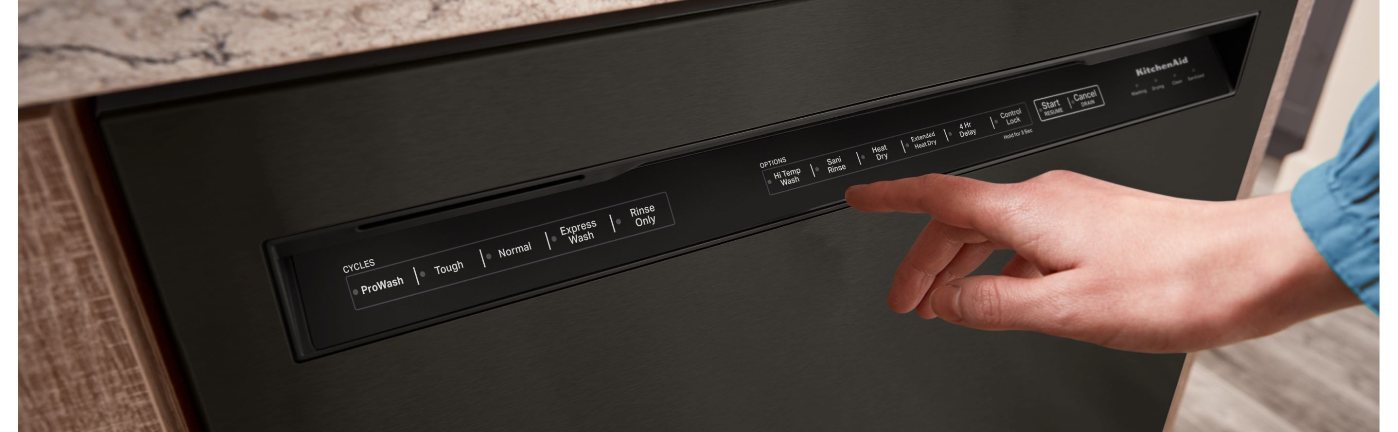 Kitchenaid shop elite dishwasher