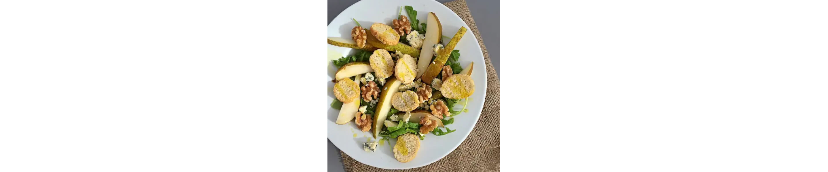 Pear and Stilton salad