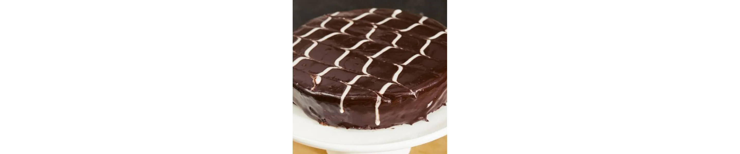 Chocolate Chevron Cake