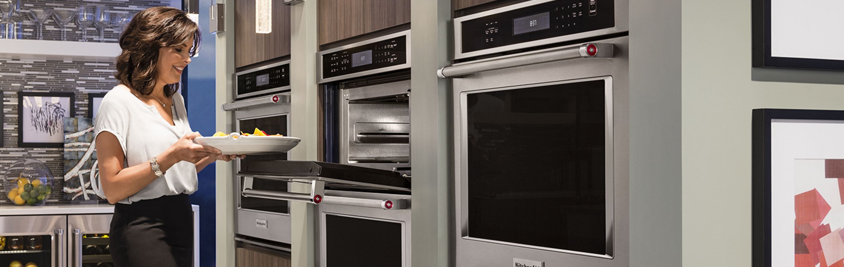 Kitchen top cooker unit