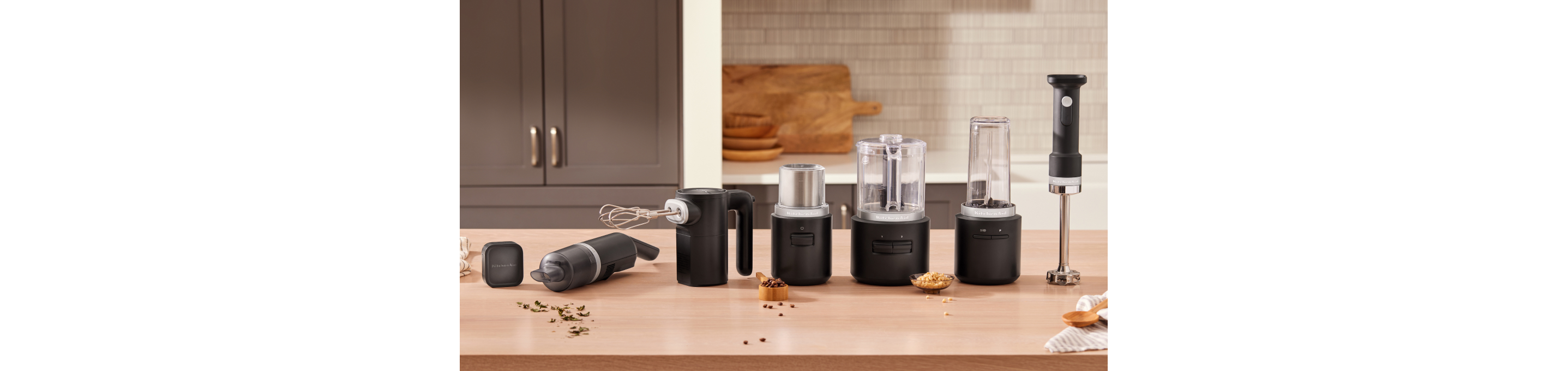 KitchenAid Go™ Cordless appliances.