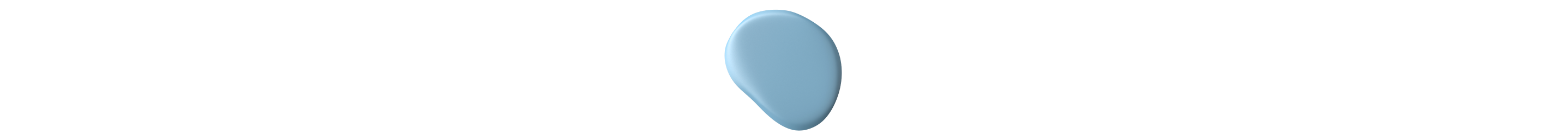 A paint chip featuring the Blue Velvet color.