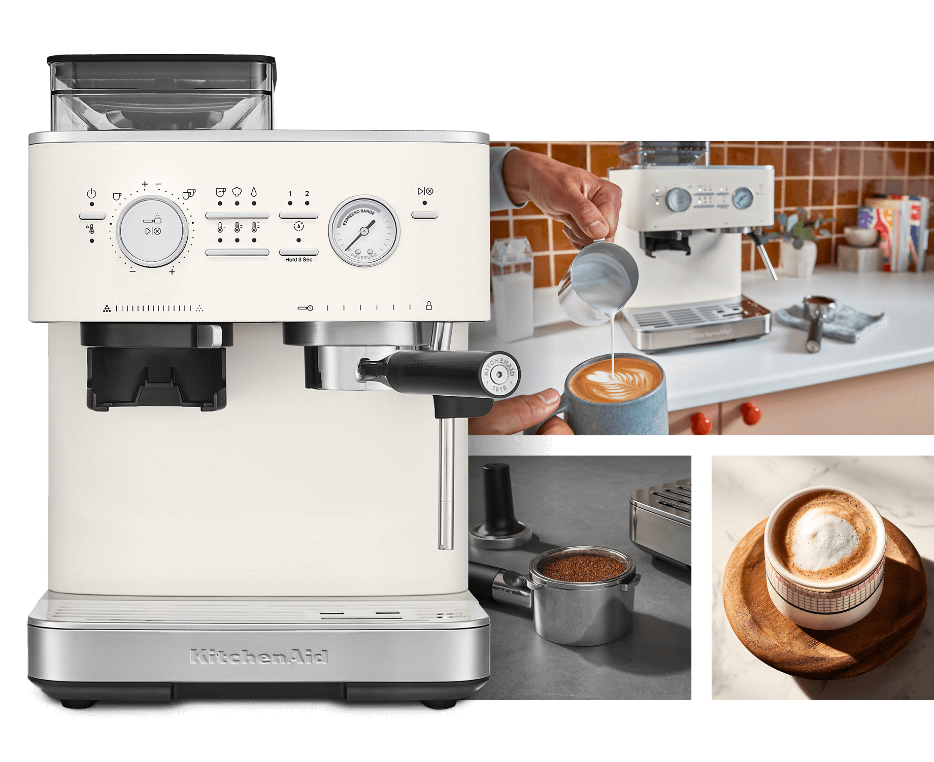 Espresso machine kitchenaid hot sale