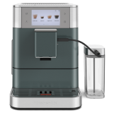 A fully automatic espresso machine.