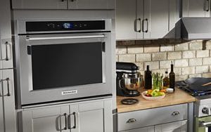 New kitchenaid oven smoking cheap