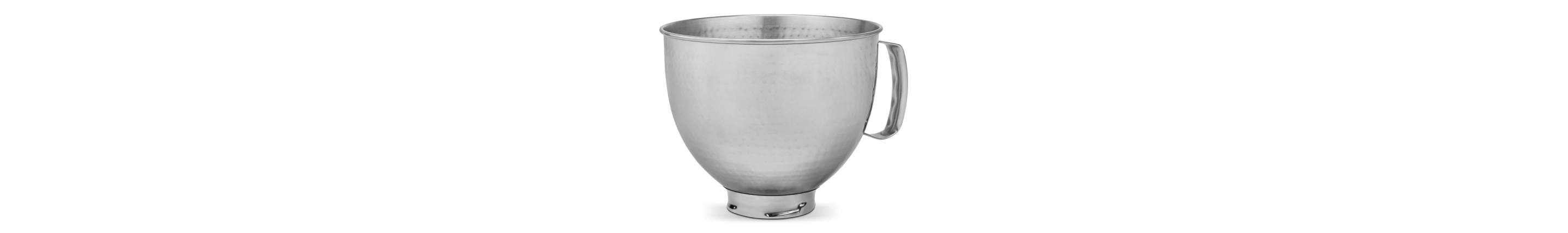 KitchenAid K45SBWH 4.5 Quart Stainless Steel Mixing Bowl with Handle