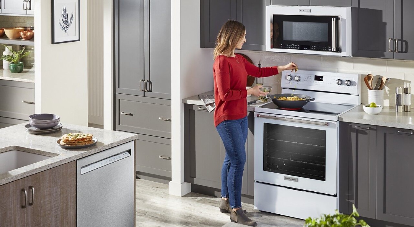 Are White Appliances Coming Back in Style KitchenAid