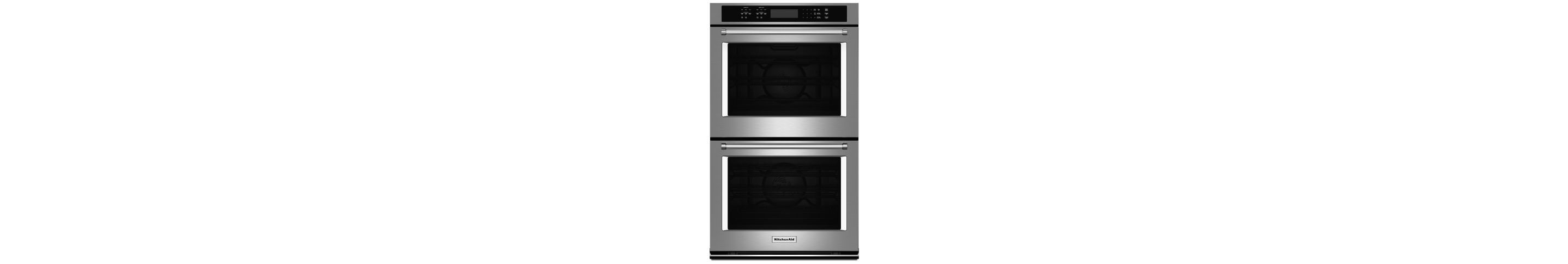 KitchenAid® 27 Inch Double Wall Oven with Even-Heat™ Thermal Bake/Broil