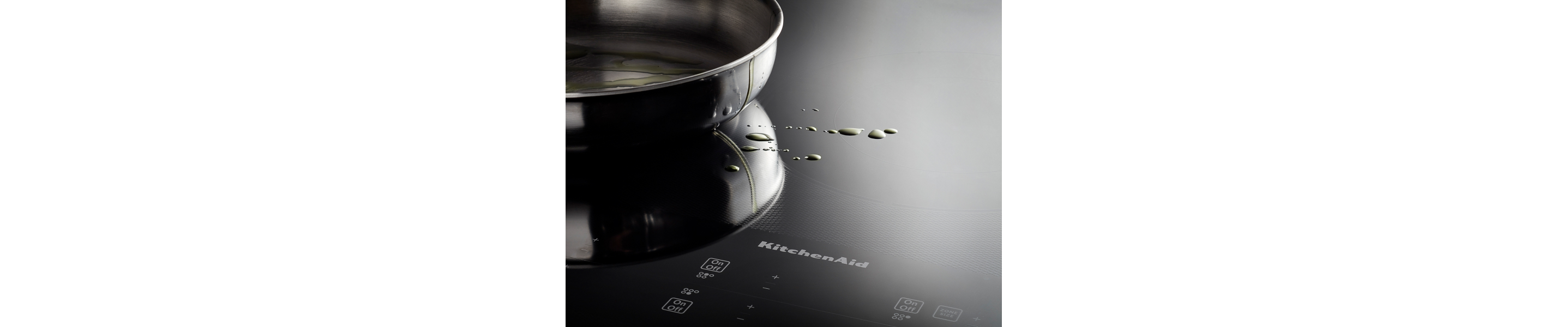 A radiant electric cooktop